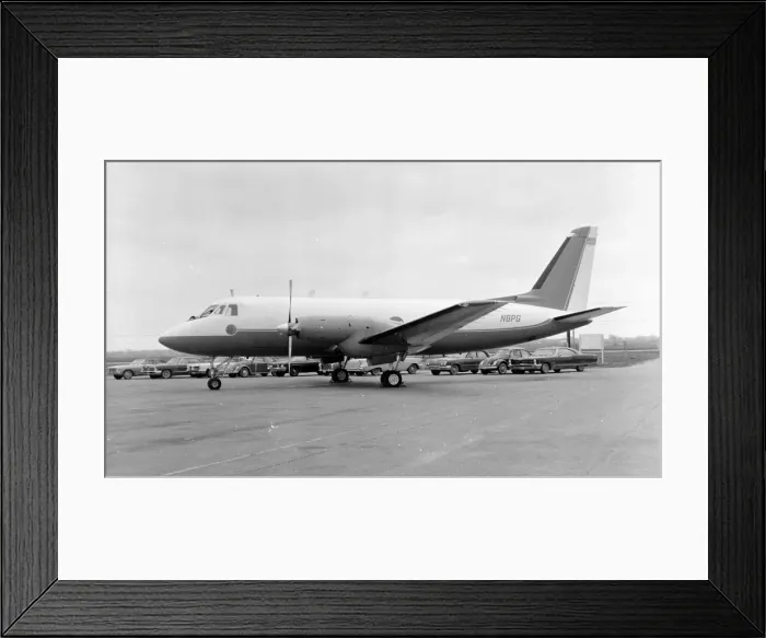 Framed Print : Grumman G-159 Gulfstream I N8PG Framed Print : Grumman G-159 Gulfstream I N8PG