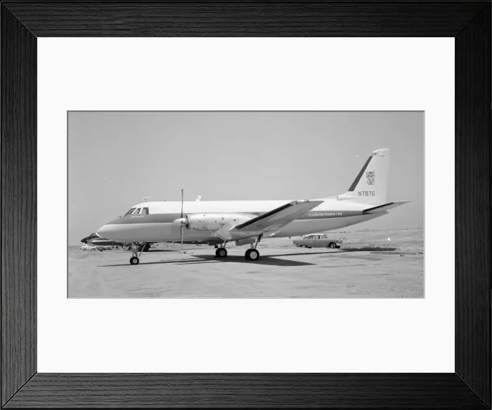Framed Print : Grumman G-159 Gulfstream I N787G Framed Print : Grumman G-159 Gulfstream I N787G