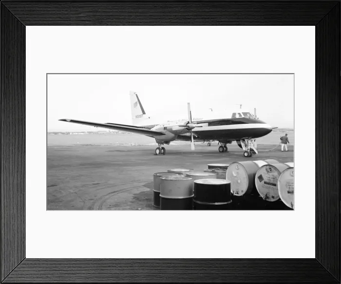 Framed Print : Grumman G-159 Gulfstream I N650ST Framed Print : Grumman G-159 Gulfstream I N650ST