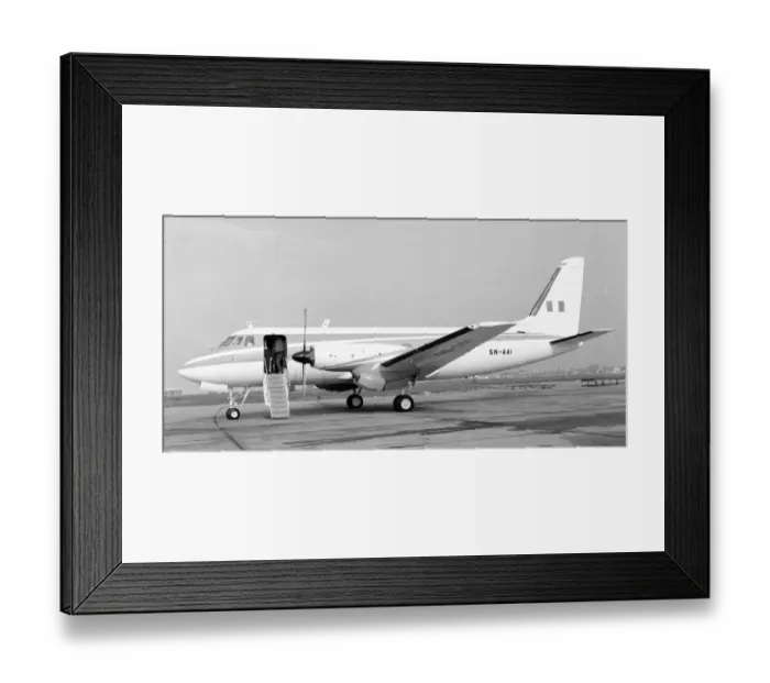 Framed Print : Grumman G-159 Gulfstream I 5N-aI Framed Print : Grumman G-159 Gulfstream I 5N-aI