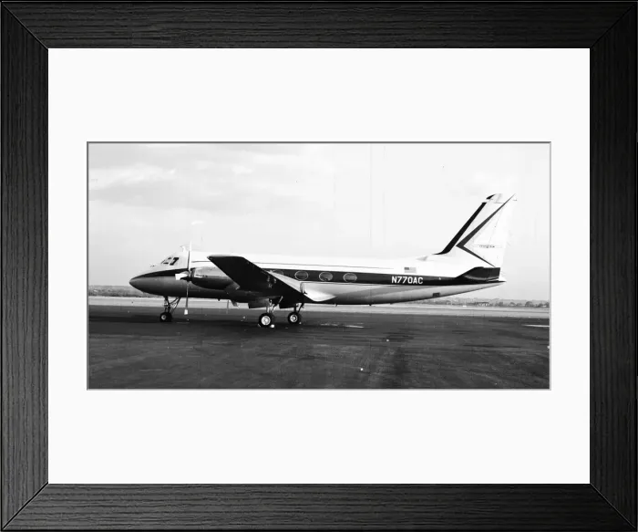Framed Print : Grumman G-159 Gulfstream I N770AC Framed Print : Grumman G-159 Gulfstream I N770AC