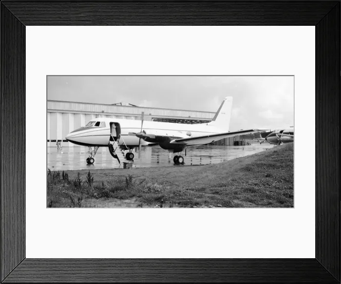 Framed Print : Grumman G-159 Gulfstream I ZS-aC Framed Print : Grumman G-159 Gulfstream I ZS-aC