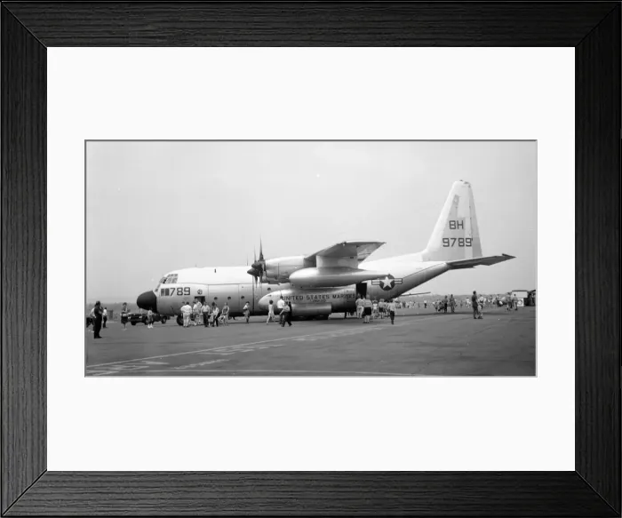 Framed Print : United States Marines Corps Lockheed KC-130F Hercules Framed Print : United States Marines Corps Lockheed KC-130F Hercules