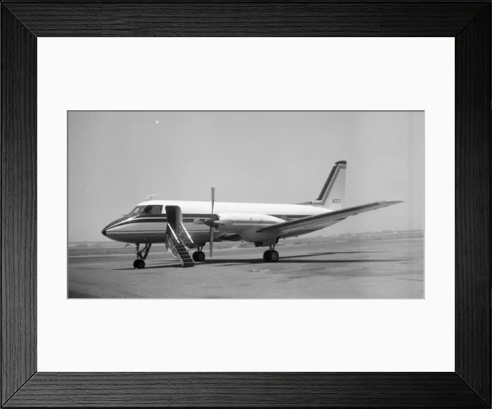 Framed Print : Grumman G-159 Gulfstream I N717 Framed Print : Grumman G-159 Gulfstream I N717