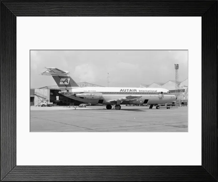 Framed Print : British Aircraft Corporation One-Eleven 416EK G-AVOF Framed Print : British Aircraft Corporation One-Eleven 416EK G-AVOF