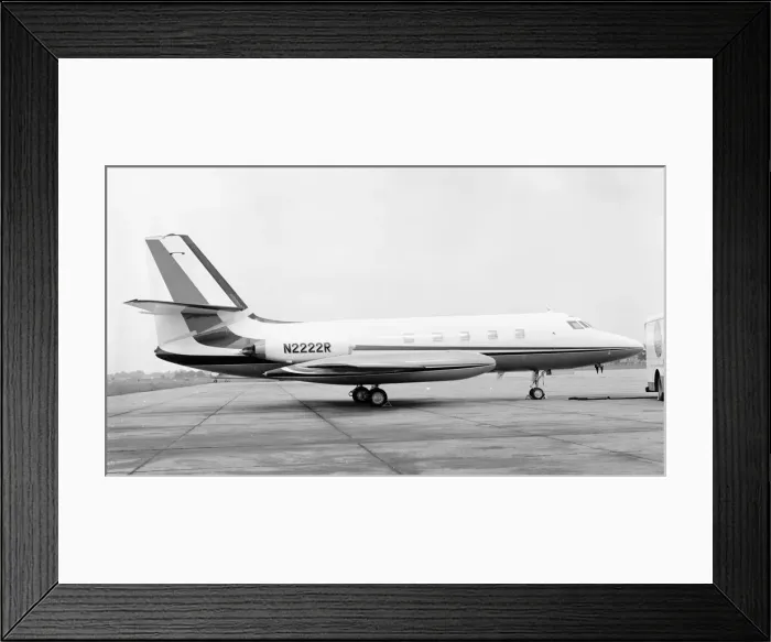 Framed Print : Lockheed JetStar N2222R Framed Print : Lockheed JetStar N2222R
