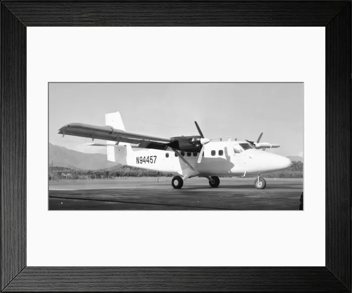Framed Print : de Havilland Canada DHC-6-300 Twin Otter N94457 Framed Print : de Havilland Canada DHC-6-300 Twin Otter N94457