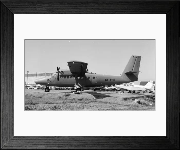 Framed Print : de Havilland Canada DHC-6-200 Twin Otter CF-YTH Framed Print : de Havilland Canada DHC-6-200 Twin Otter CF-YTH