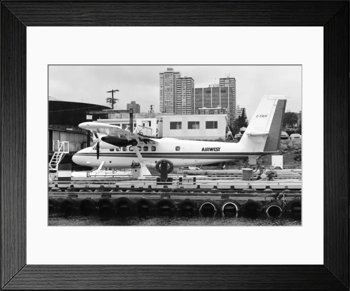Framed Print : de Havilland Canada DHC-6-100 Twin Otter C-FAIV Framed Print : de Havilland Canada DHC-6-100 Twin Otter C-FAIV