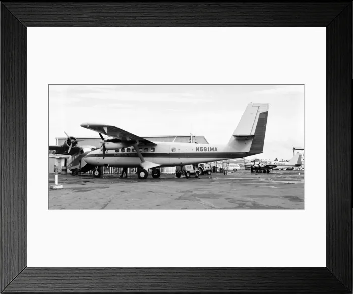 Framed Print : de Havilland Canada DHC-6-100 Twin Otter N591MA Framed Print : de Havilland Canada DHC-6-100 Twin Otter N591MA