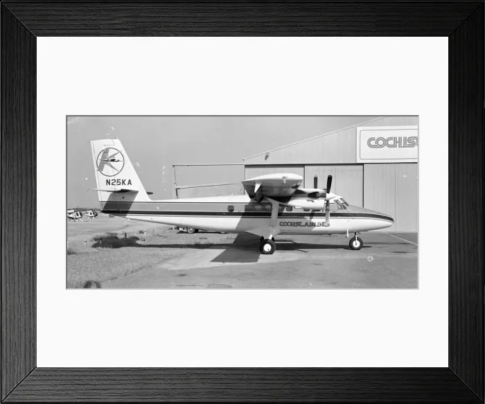 Framed Print : de Havilland Canada DHC-6-300 Twin Otter N25KA Framed Print : de Havilland Canada DHC-6-300 Twin Otter N25KA