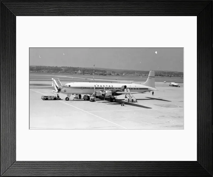 Framed Print : Douglas DC-7C EC-ATR Framed Print : Douglas DC-7C EC-ATR
