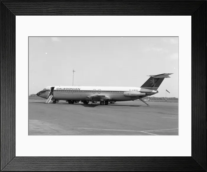 Framed Print : British Aircraft Corporation One-Eleven 509EW G-AWWX Framed Print : British Aircraft Corporation One-Eleven 509EW G-AWWX