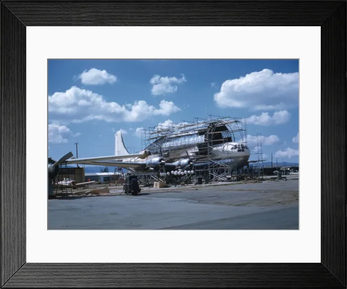 Framed Print : Pregnant Guppy N1024V under construction Framed Print : Pregnant Guppy N1024V under construction
