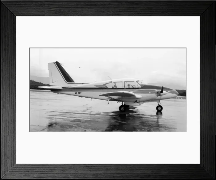 Framed Print : Piper PA-23 Aztec VH-EKT Framed Print : Piper PA-23 Aztec VH-EKT