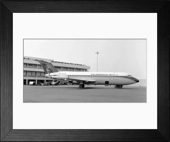Framed Print : British Aircraft Corporation One-Eleven 201AC G-ASJD Framed Print : British Aircraft Corporation One-Eleven 201AC G-ASJD