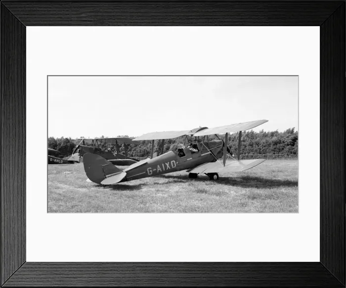 Framed Print : de Havilland DH. 82a Tiger Moth G-AIXD Framed Print : de Havilland DH. 82a Tiger Moth G-AIXD