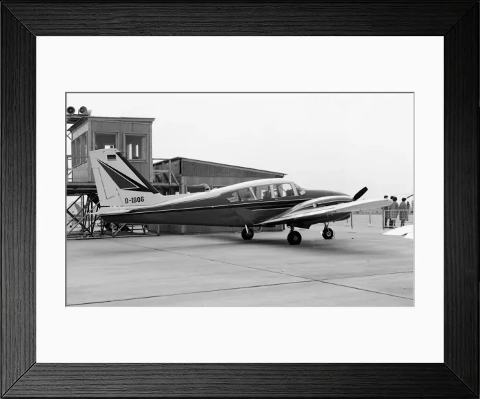 Framed Print : Piper PA-30 Aztec B D-IGOG Framed Print : Piper PA-30 Aztec B D-IGOG