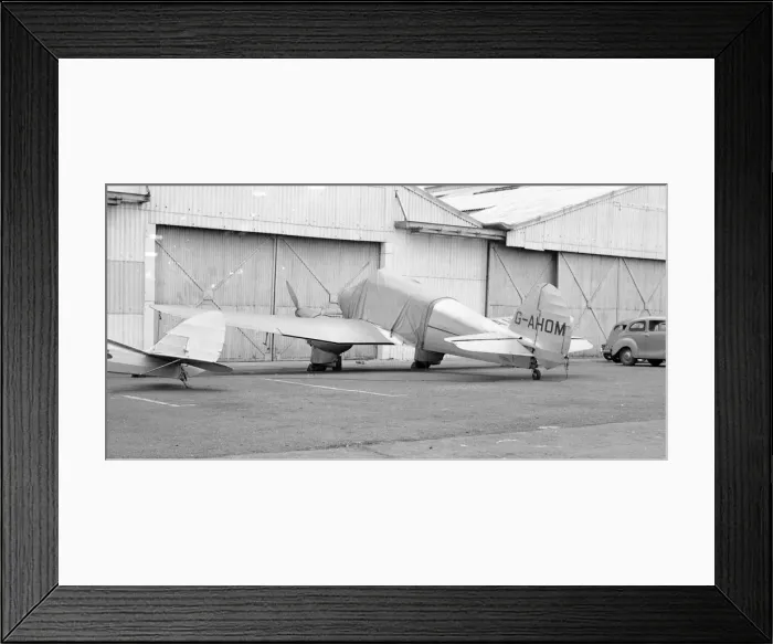 Framed Print : Percival Q. 6 G-AHOM Framed Print : Percival Q. 6 G-AHOM