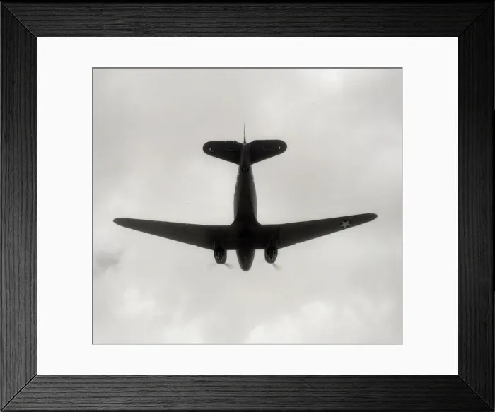 Framed Print : United States Army Air Force Douglas C-47-DL Skytrain Framed Print : United States Army Air Force Douglas C-47-DL Skytrain