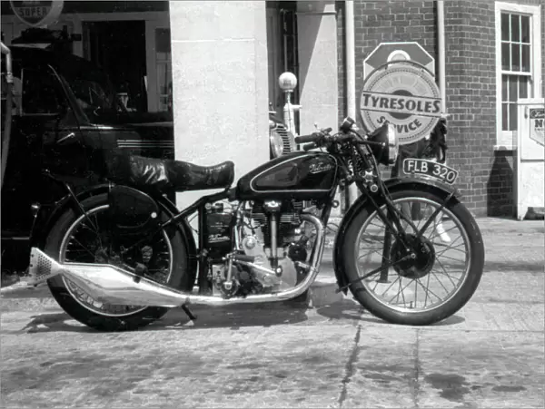 Velocette Motorcycle - KSS Mk. II, 1936. Date: circa 1936
