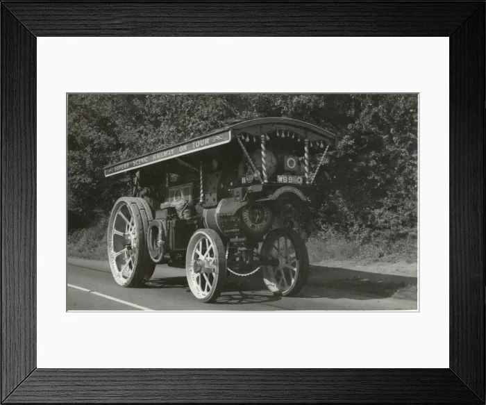 Framed Print : Steam Traction Engine Framed Print : Steam Traction Engine
