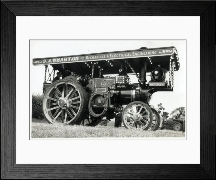 Framed Print : Steam Traction Engine Framed Print : Steam Traction Engine