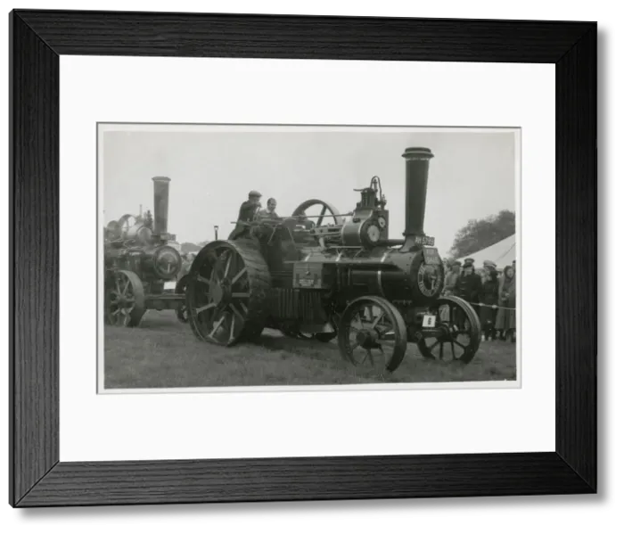 Framed Print : Steam Traction Engine Framed Print : Steam Traction Engine