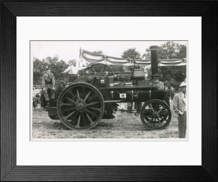 Framed Print : Steam Traction Engine Framed Print : Steam Traction Engine