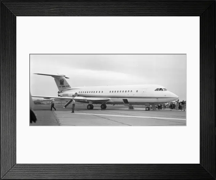 Framed Print : BAC One-Eleven-401AK N111NA Framed Print : BAC One-Eleven-401AK N111NA