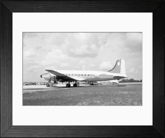 Framed Print : Douglas C-54G-10-DO N708Z Framed Print : Douglas C-54G-10-DO N708Z