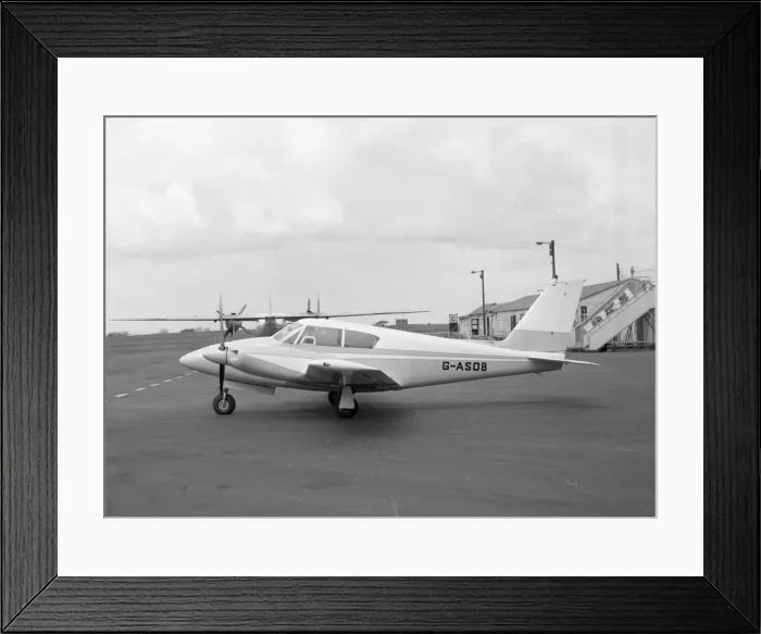 Framed Print : Piper PA-30 Twin Commanche G-ASOB Framed Print : Piper PA-30 Twin Commanche G-ASOB