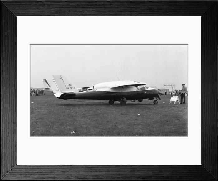 Framed Print : Miles M. 100 Student G-APLK Framed Print : Miles M. 100 Student G-APLK