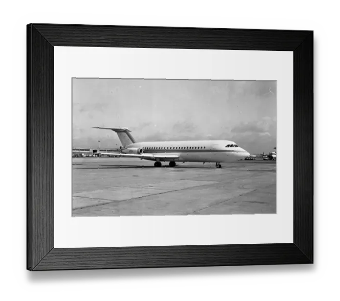 Framed Print : BAC One-Eleven-203AE N111QA Framed Print : BAC One-Eleven-203AE N111QA