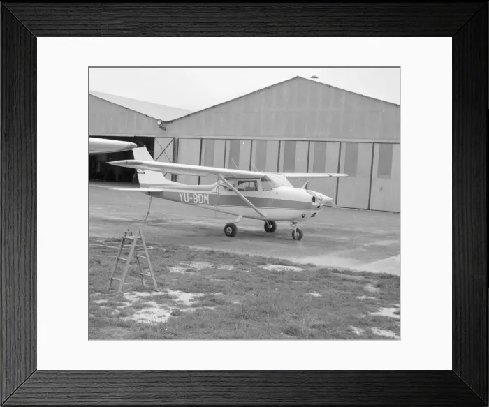 Framed Print : Cessna 172 YU-BDU Framed Print : Cessna 172 YU-BDU