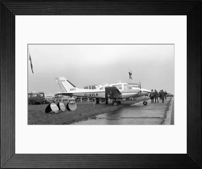 Framed Print : Beagle B. 206S series 2 G-AVLK Framed Print : Beagle B. 206S series 2 G-AVLK