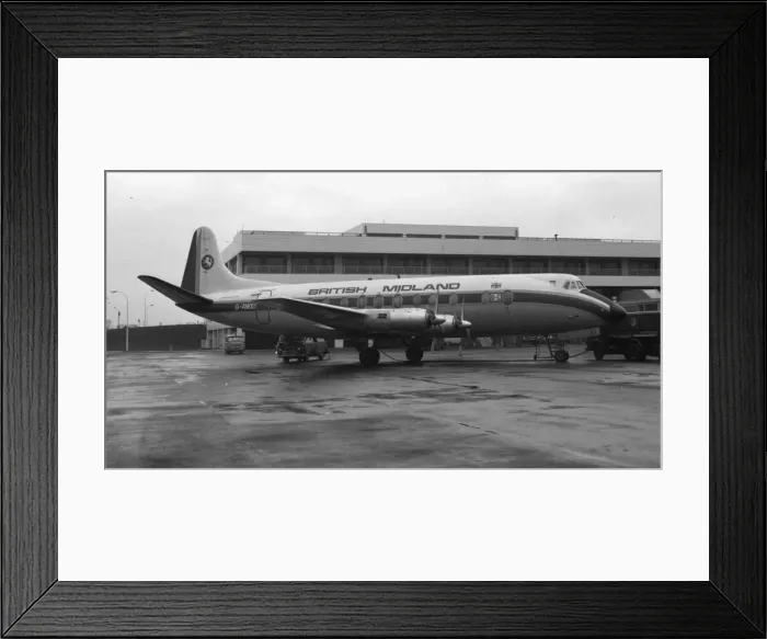 Framed Print : Vickers Viscount 814 G-AWXI Framed Print : Vickers Viscount 814 G-AWXI
