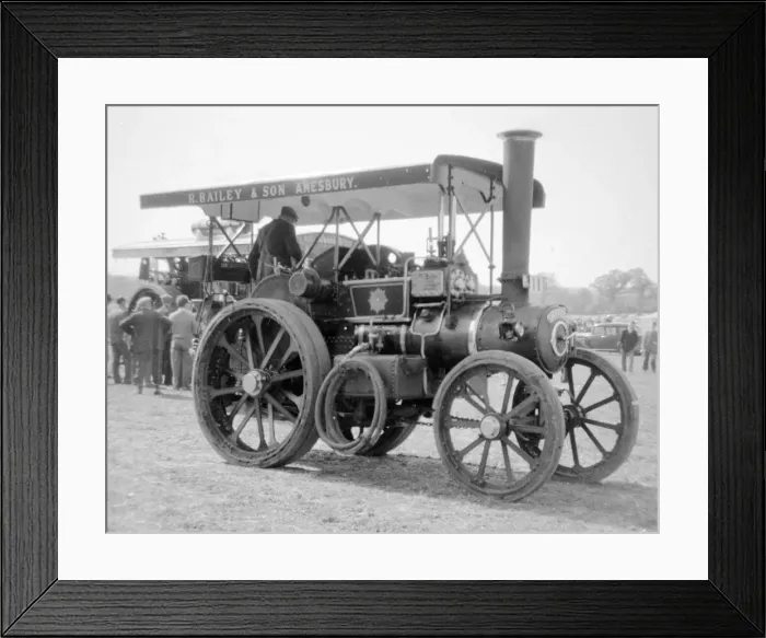 Framed Print : Garrett 4nhp 5 ton Tractor BJ 5597 Framed Print : Garrett 4nhp 5 ton Tractor BJ 5597