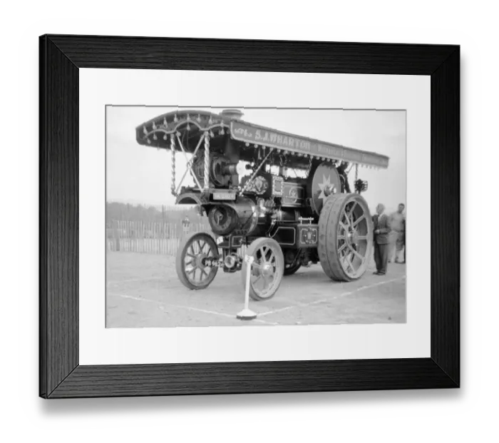 Framed Print : Burrell Showmans Road Locomotive PB9624 King George VI Framed Print : Burrell Showmans Road Locomotive PB9624 King George VI