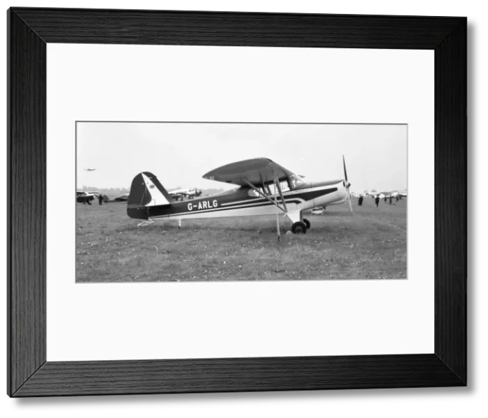 Framed Print : Auster D. 4-108 G-ARLG Framed Print : Auster D. 4-108 G-ARLG