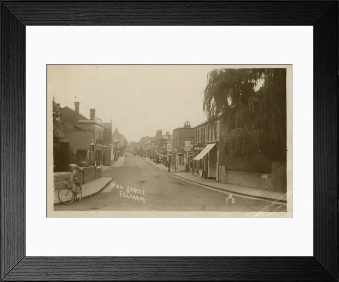 Framed Print : High Street