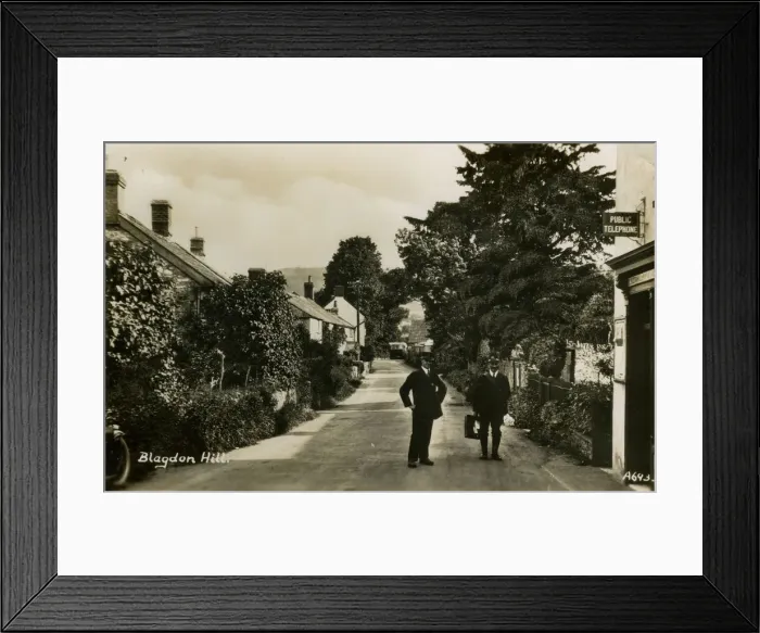 Framed Print : Blagdon Hill Framed Print : Blagdon Hill