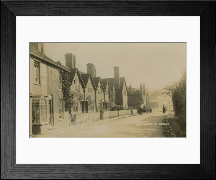 Framed Print : Winchester Street Framed Print : Winchester Street