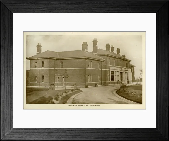 Framed Print : British Army Officers Quarters Framed Print : British Army Officers Quarters