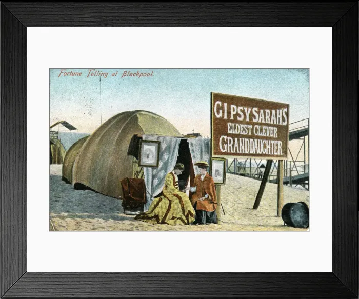 Framed Print : Fortunetelling - Gypsy Sarahas Framed Print : Fortunetelling - Gypsy Sarahas