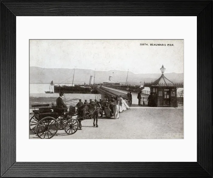 Framed Print : The Pier, Beaumaris, Anglesey, Wales Framed Print : The Pier, Beaumaris, Anglesey, Wales