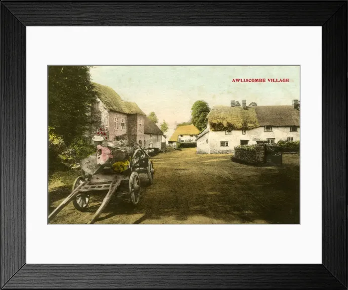 Framed Print : The Village