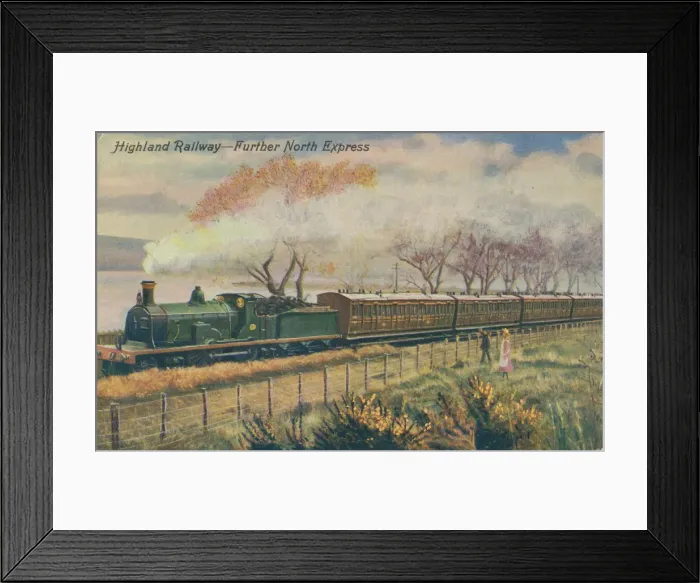 Framed Print : Further North Express Framed Print : Further North Express