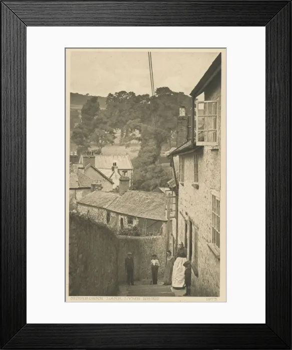 Framed Print : Sherborne Lane Framed Print : Sherborne Lane