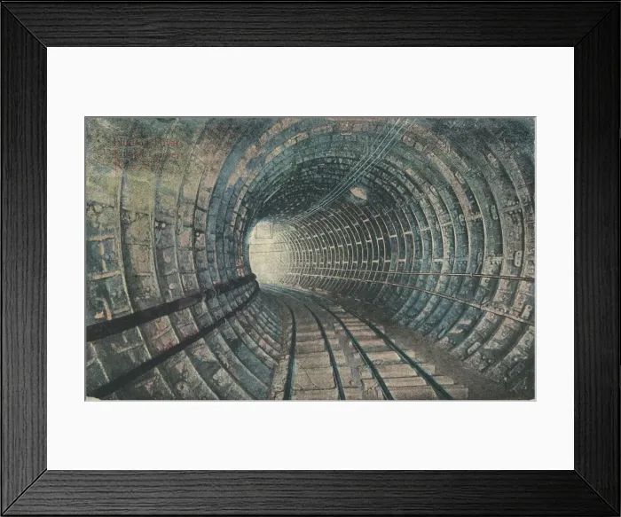 Framed Print : The Holland Tunnel Curve Framed Print : The Holland Tunnel Curve